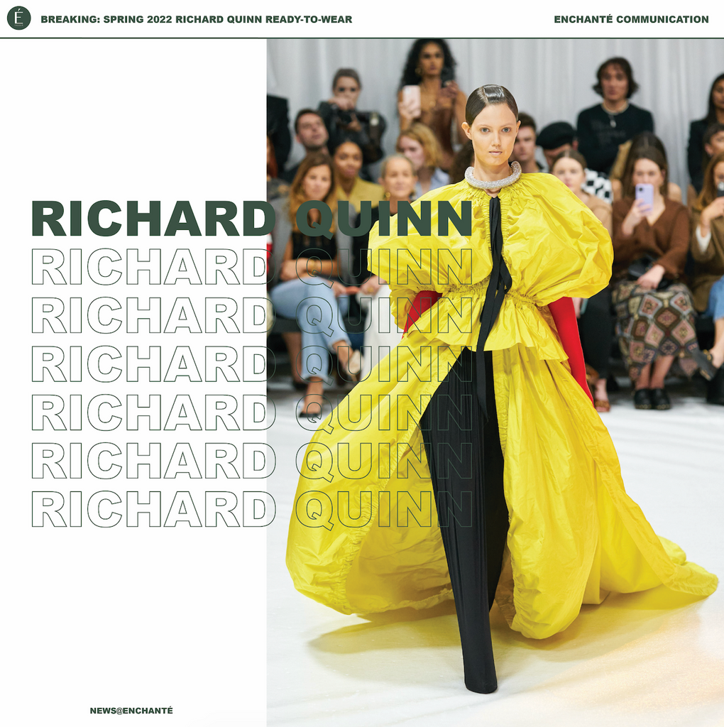 SPRING 2022 READY-TO-WEAR | RICHARD QUINN