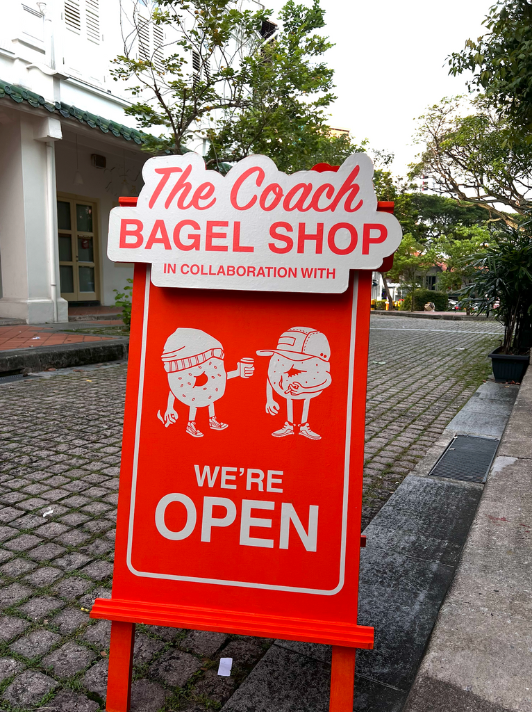 THE COACH BAGEL SHOP IN SINGAPORE